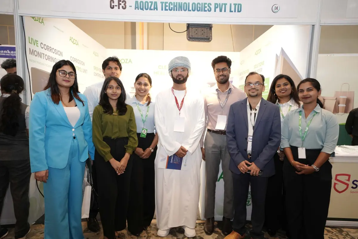 AQOZA at Hospex Healthcare Expo 2026, Chakolas Pavilion Event Centre, Kalamassery, Kochi, Kerala
